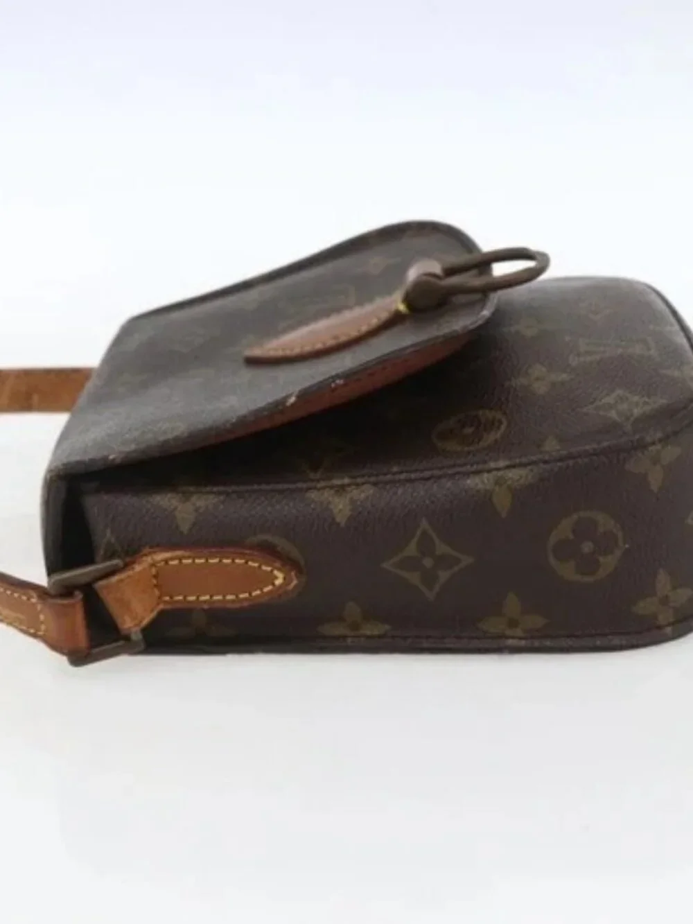 LOUIS VUITTON Monogram Saint Cloud MM Shoulder Bag M51243 LV Auth 169871 - Picture 3 of 16